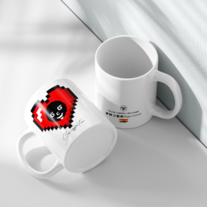 GGC Pixel Love Mug